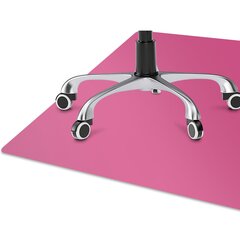 Aizsargājošs grīdas paklājs Decormat, Rozā krāsa cena un informācija | Biroja krēsli | 220.lv