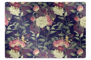 Aizsargājošs grīdas paklājs Decormat, Vintage ziedi cena un informācija | Biroja krēsli | 220.lv