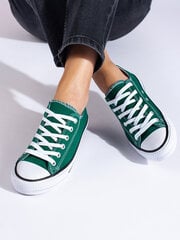 Женские низкие кеды Vico зеленого цвета цена и информация | Спортивная обувь для женщин | 220.lv