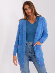 Džemperis sievietēm, zils cena un informācija | Sieviešu džemperi | 220.lv