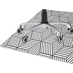 Aizsargājošs grīdas paklājs Decormat, Ģeometriski kubi cena un informācija | Biroja krēsli | 220.lv