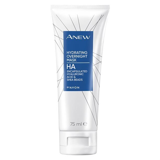 Anew Hyaluronic Acid Overnight Sejas maska ​​sausai un nobriedušai ādai, 75ml, Avon cena un informācija | Sejas maskas, acu maskas | 220.lv