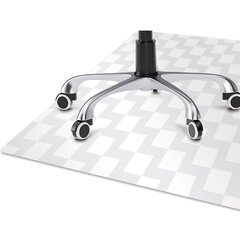 Aizsargājošs grīdas paklājs Decormat, 3D kvadrātu modelis cena un informācija | Biroja krēsli | 220.lv
