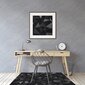 Aizsargājošs grīdas paklājs Decormat, Abstrakcija melna cena un informācija | Biroja krēsli | 220.lv