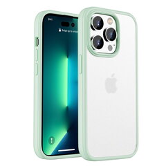 „IPAKY“ Rubberized чехол - прозрачный/зелёный (iPhone 14 Pro) цена и информация | Чехлы для телефонов | 220.lv