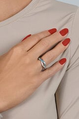 Brilio Silver Элегантное серебряное кольцо с цирконами и синтетическим опалом RI126WLB цена и информация | Кольца | 220.lv