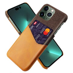 Кожаный чехол „KSQ“ Shell - коричневый (iPhone 14 Pro) цена и информация | Чехлы для телефонов | 220.lv