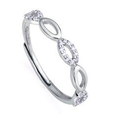Viceroy Достойное серебряное кольцо с цирконами Clasica 13160A013 цена и информация | Кольца | 220.lv