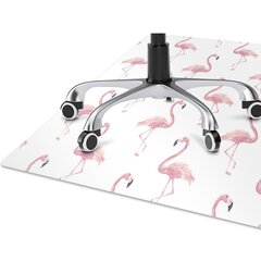 Aizsargājošs grīdas paklājs Decormat, Flamingos cena un informācija | Biroja krēsli | 220.lv
