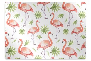 Aizsargājošs grīdas paklājs Decormat, Flamingos cena un informācija | Biroja krēsli | 220.lv