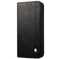„Deluxe“ чехол-книжка - чёрный (iPhone 12 / 12 Pro) цена и информация | Чехлы для телефонов | 220.lv