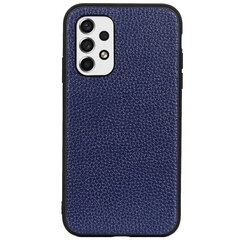Deluxe Leather ādas apvalks zils Galaxy A53 цена и информация | Чехлы для телефонов | 220.lv