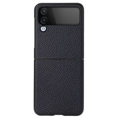 Deluxe Leather apvalks zils Galaxy Z Flip4 цена и информация | Чехлы для телефонов | 220.lv