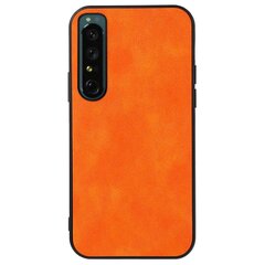 „Deluxe Leather“ чехол - оранжевый  (Xperia 1 IV) цена и информация | Чехлы для телефонов | 220.lv