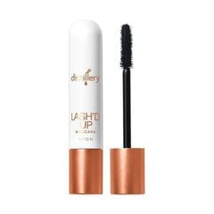 Vegānu skropstu tuša Avon Distillery LASH'D UP, melna, 10ml цена и информация | Тушь, средства для роста ресниц, тени для век, карандаши для глаз | 220.lv