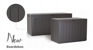 Plastmasas dārza kaste, 280 l, brūna cena un informācija | Komposta kastes un āra konteineri | 220.lv