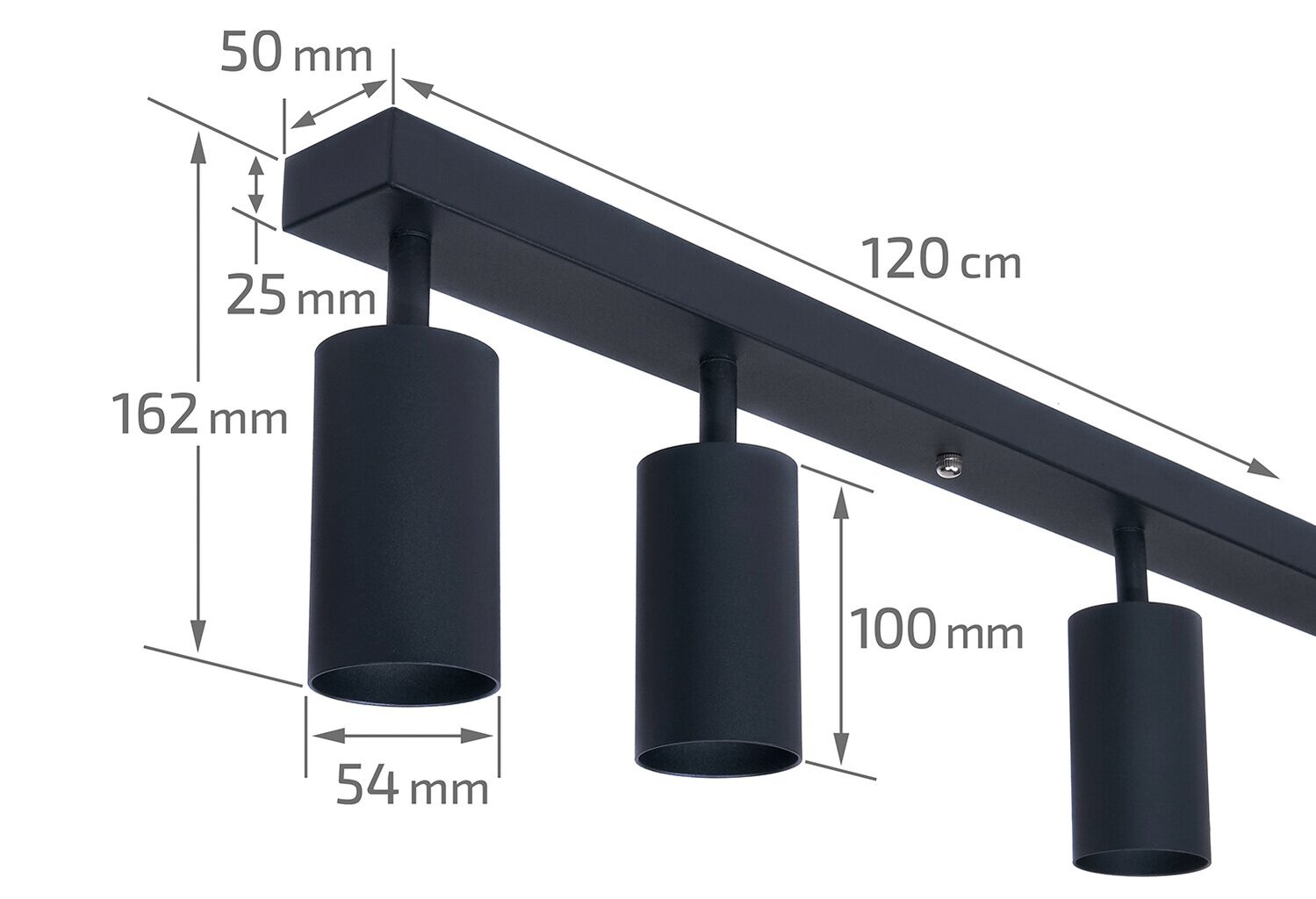 LED halogēna sienas/galda gaismeklis Viki L x6 cena un informācija | Griestu lampas | 220.lv
