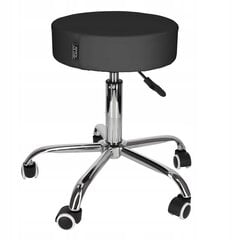 Krēsls Pure Rolling Stool Melns цена и информация | Мебель для салонов красоты | 220.lv