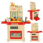 Bērnu plastmasas virtuve, 44 gab. cena un informācija | Rotaļlietas meitenēm | 220.lv