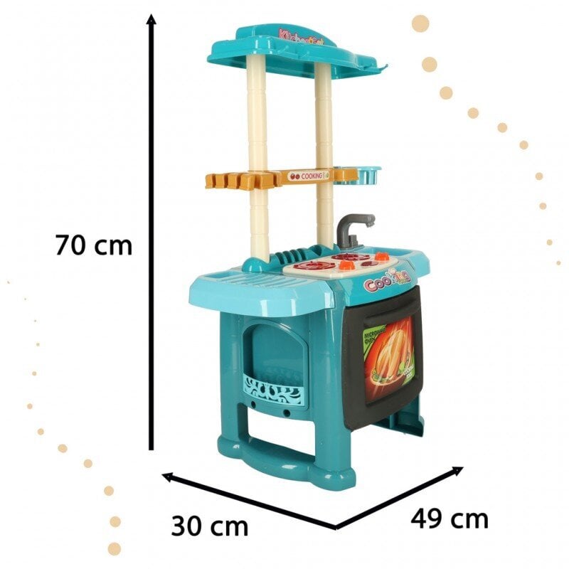 Bērnu plastmasas virtuve cena un informācija | Rotaļlietas meitenēm | 220.lv