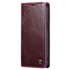 Кожиный чехол-книжка „CaseMe“ Leather - коричневый (iPhone 13) цена и информация | Чехлы для телефонов | 220.lv