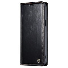 Кожиный чехол-книжка „CaseMe“ Leather - коричневый  (iPhone 13 Pro Max) цена и информация | Чехлы для телефонов | 220.lv