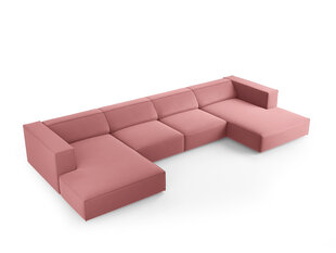 Stūra dīvāns Cosmopolitan Design Arendal, rozā цена и информация | Угловые диваны | 220.lv