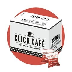 Kafijas kapsulas Clickcafe Intenso kafijas automātiem Lavazza Modo Mio, 100 gab. cena un informācija | Kafija, kakao | 220.lv