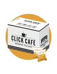 Kafijas kapsulas ClickCafe Delicato, kafijas automātiem Nespresso, 100 gab. cena un informācija | Kafija, kakao | 220.lv