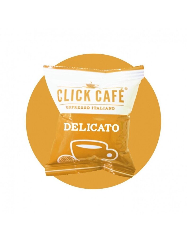 Kafijas kapsulas ClickCafe Delicato, kafijas automātiem Nespresso, 100 gab. цена и информация | Kafija, kakao | 220.lv