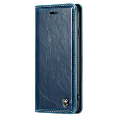 Кожиный чехол-книжка „CaseMe“ Leather - чёрный (iPhone 6 / 7 / 8 / SE 2020 / SE 2022) цена и информация | Чехлы для телефонов | 220.lv