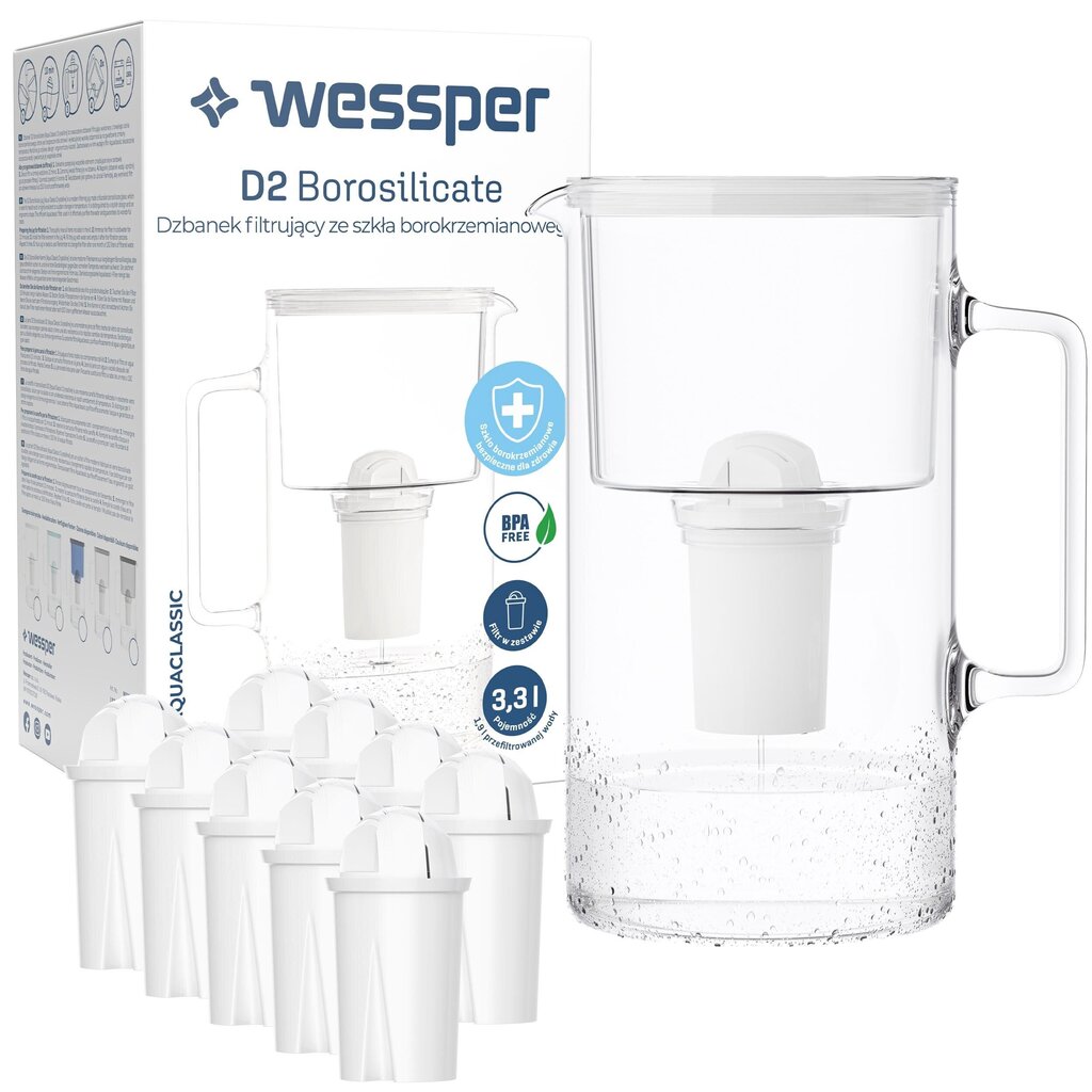 Wessper AquaClassic D2, 10 gab. цена и информация | Ūdens filtri | 220.lv