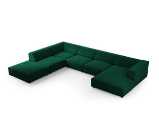 Stūra dīvāns Cosmopolitan Design Arendal, zaļš цена и информация | Угловые диваны | 220.lv