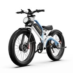 Elektriskais velosipēds Duotts ​​​​N26, 26", balts/zils cena un informācija | Elektrovelosipēdi | 220.lv