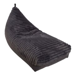 Bean bag FJORD 130x80x20/70cm dark grey цена и информация | Кресла-мешки и пуфы | 220.lv