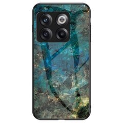 „Marble“ твердый силиконовый (TPU) чехол - зелёный (OnePlus 10T) цена и информация | Чехлы для телефонов | 220.lv