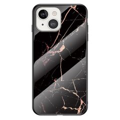 „Marble“ твердый силиконовый (TPU) чехол - синий (iPhone 14) цена и информация | Чехлы для телефонов | 220.lv