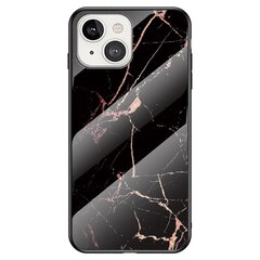 „Marble“ твердый силиконовый (TPU) чехол - синий (iPhone 14 Plus) цена и информация | Чехлы для телефонов | 220.lv