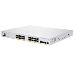 Cisco cbs350-24fp-4g-eu cena un informācija | Komutatori (Switch) | 220.lv