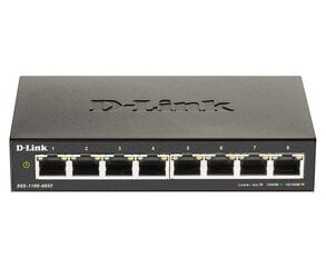 D-Link DGS-1100-08V2 цена и информация | Коммутаторы (Switch) | 220.lv