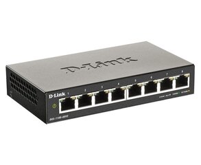 D-Link DGS-1100-08V2 цена и информация | Коммутаторы (Switch) | 220.lv