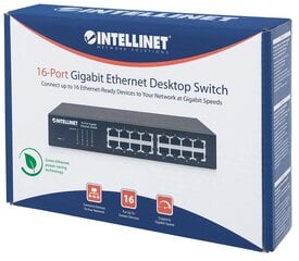 Intellinet 16-Port cena un informācija | Komutatori (Switch) | 220.lv
