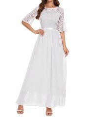 Длинное женское платье Wedtrend, белое цена и информация | Платья | 220.lv