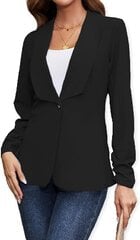 Пиджак женский Mavis Laven, черный цена и информация | Женские пиджаки | 220.lv