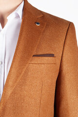 Пиджак мужской Frappoli, оранжевый цена и информация | Мужские пиджаки | 220.lv