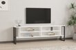 TV statīvs, Asir, 160x50,4x24,5 cm, balts цена и информация | TV galdiņi | 220.lv