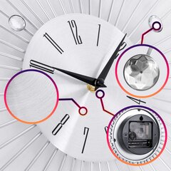 Настенные часы - Cristal Moon, 50 см цена и информация | Часы | 220.lv