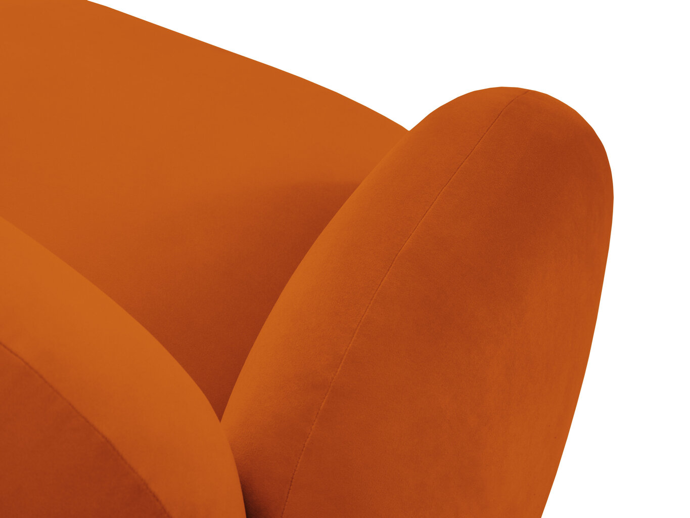 Dīvāns Interieurs 86 Laurent, oranžs cena un informācija | Dīvāni | 220.lv