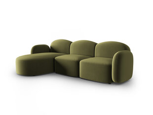 Stūra dīvāns Interieurs 86 Laurent, zaļš cena un informācija | Stūra dīvāni | 220.lv