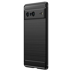 „Carbon“ твердый силиконовый чехол (TPU) - черный  (Pixel 7) цена и информация | Чехлы для телефонов | 220.lv